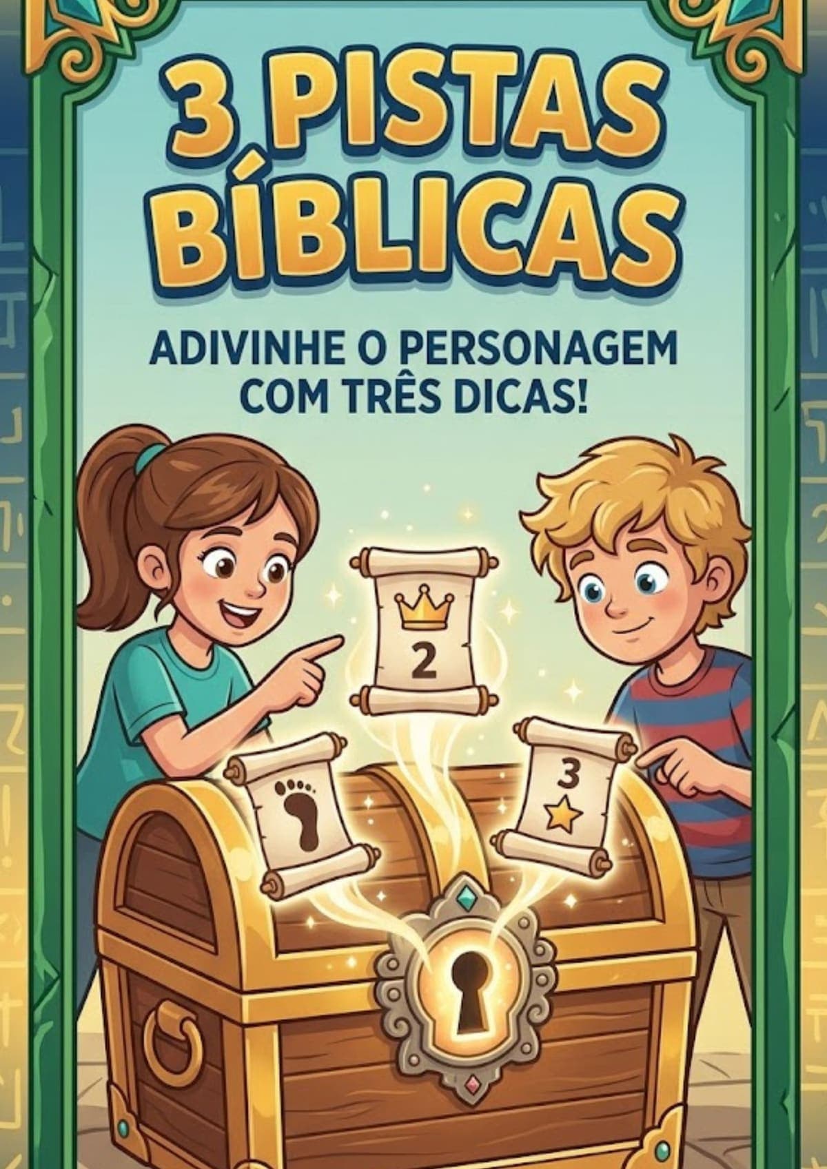 3 Pistas Bíblicas - Adivinhe o personagem
