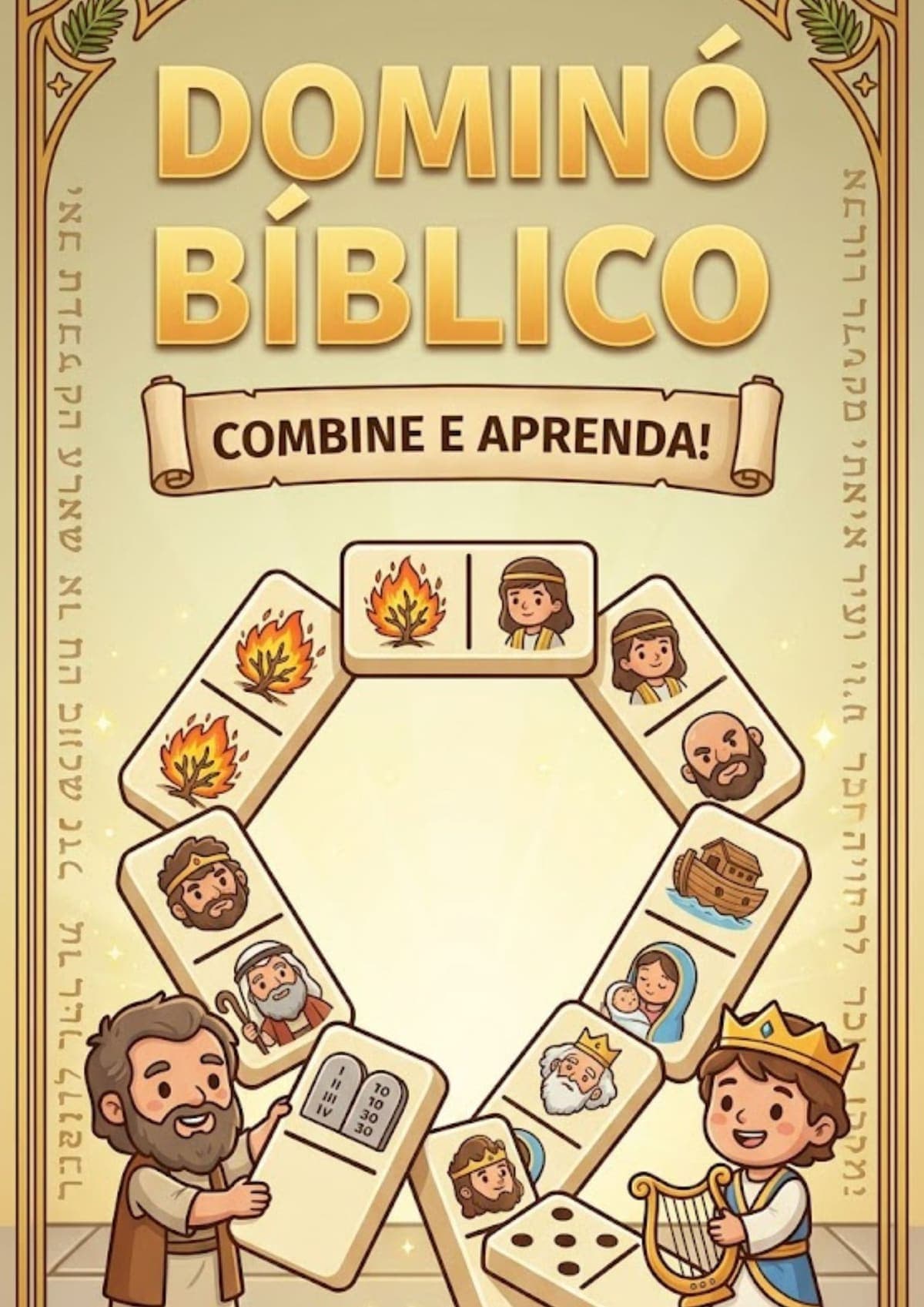 Dominó Bíblico - Combine e aprenda